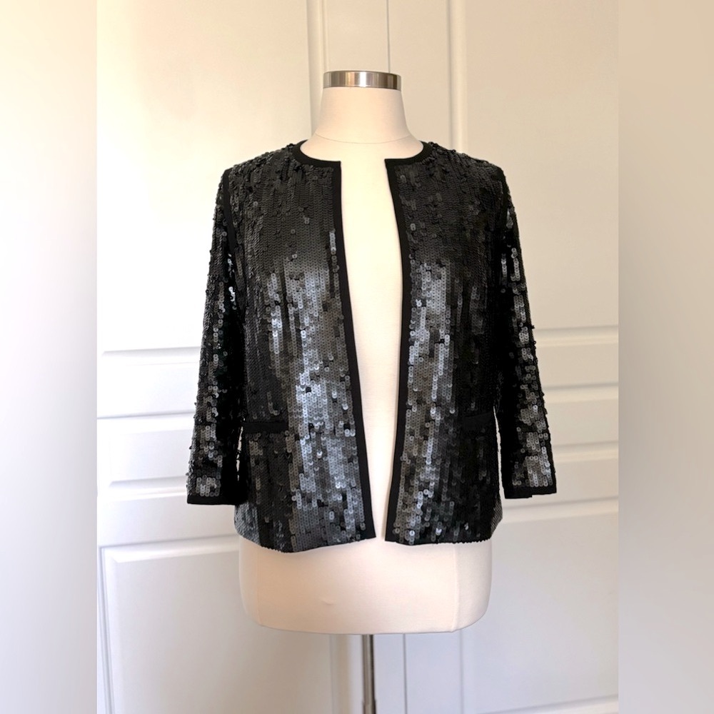 Sequin Evening Jacket - image 1